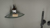 1" Taupe Matte Hex Mosaic | Gramercy Kitchen and Bath
