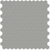 1" Taupe Matte Hex Mosaic | Gramercy Kitchen and Bath