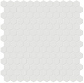 1" Vintage Grey Matte Hex Mosaic | Gramercy Kitchen and Bath
