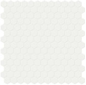 1" White Matte Hex Mosaic | Gramercy Kitchen and Bath