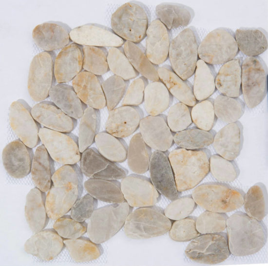 12X12 Flat Fiji Cream | Gramercy Kitchen and Bath