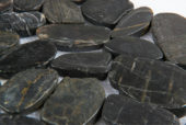 12X12 Flat Tahitian Black | Gramercy Kitchen and Bath