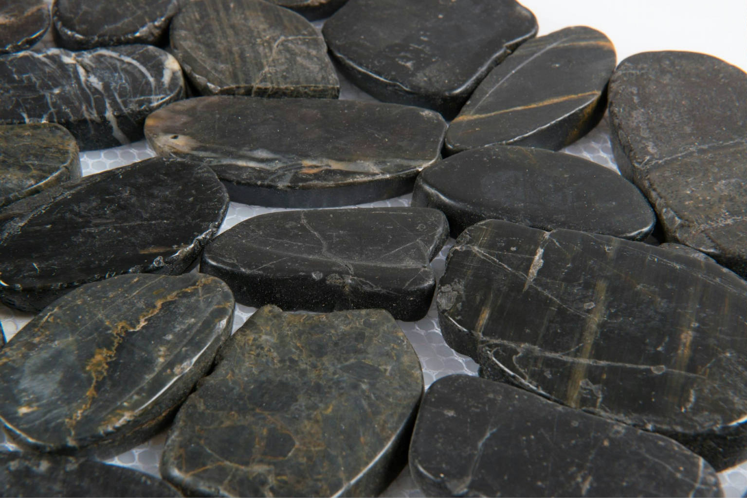 12X12 Flat Tahitian Black | Gramercy Kitchen and Bath