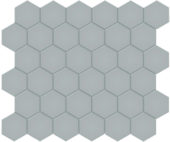 2" Cloud Blue Matte Hex Mosaic | Gramercy Kitchen and Bath