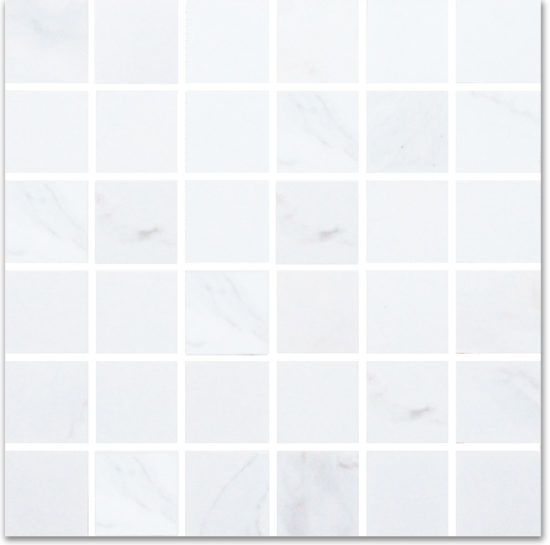2X2 Calacatta Mosaic | Gramercy Kitchen and Bath