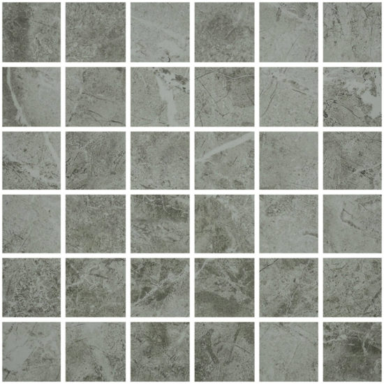 2X2 Carbon Mosaic | Gramercy Kitchen and Bath
