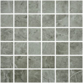 2X2 Carbon Mosaic | Gramercy Kitchen and Bath