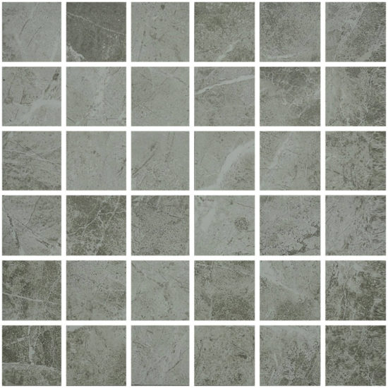 2X2 Carbon Mosaic | Gramercy Kitchen and Bath