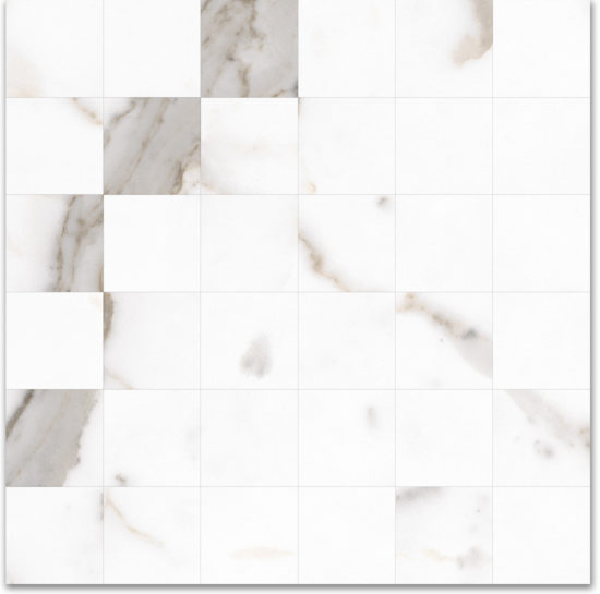 2X2 Mosaic-Matte Amore Grey | Gramercy Kitchen and Bath