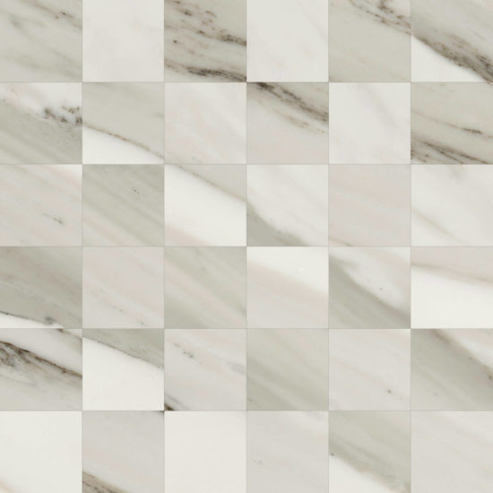 2X2 Mosaic-Matte Crush Gold | Gramercy Kitchen and Bath
