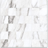 2X2 Mosaic-Matte Glamour White | Gramercy Kitchen and Bath