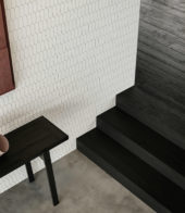 2x5 Vintage Grey Matte Picket Mosaic | Gramercy Kitchen and Bath