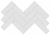2x6 Gallery Grey Matte Herringbone Mosaic | Gramercy Kitchen and Bath