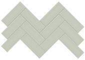 2x6 Soft Sage Matte Herringbone Mosaic | Gramercy Kitchen and Bath