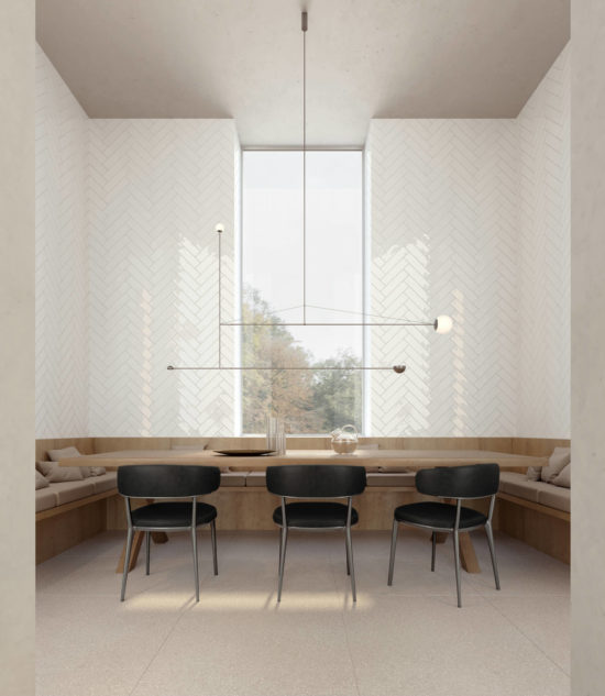 3x12W Bray Powder Glossy | Gramercy Kitchen and Bath