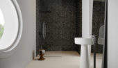 5/8X5/8 Midnight Mosaic | Gramercy Kitchen and Bath
