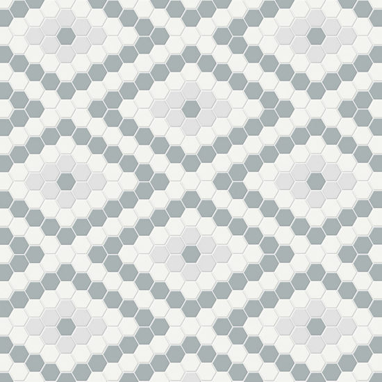 Afternoon Blend Matte Diamond Pattern Mosaic | Gramercy Kitchen and Bath