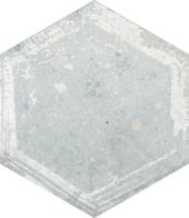 Alma 5.5X6.3 Grey Decor Hexagon | Gramercy Kitchen and Bath