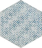 Alma 5.5X6.3 Grey Decor Hexagon | Gramercy Kitchen and Bath