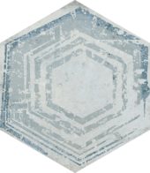 Alma 5.5X6.3 Grey Decor Hexagon | Gramercy Kitchen and Bath