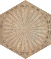 Alma 5.5X6.3 Sand Decor Hexagon | Gramercy Kitchen and Bath