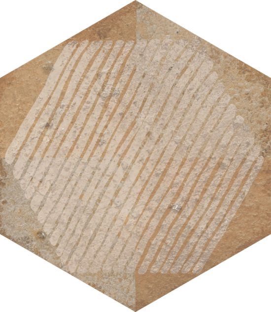 Alma 5.5X6.3 Sand Decor Hexagon | Gramercy Kitchen and Bath