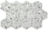 Altea 5.5X6.3” Grey Hexagon | Gramercy Kitchen and Bath