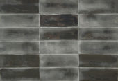 Aruba Coal Gloss 2x6 | Gramercy Kitchen and Bath