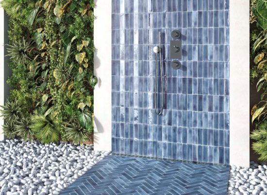 Aruba Night Blue Gloss 2x6 | Gramercy Kitchen and Bath