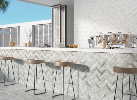 Aruba Silver Matt 2x6 | Gramercy Kitchen and Bath