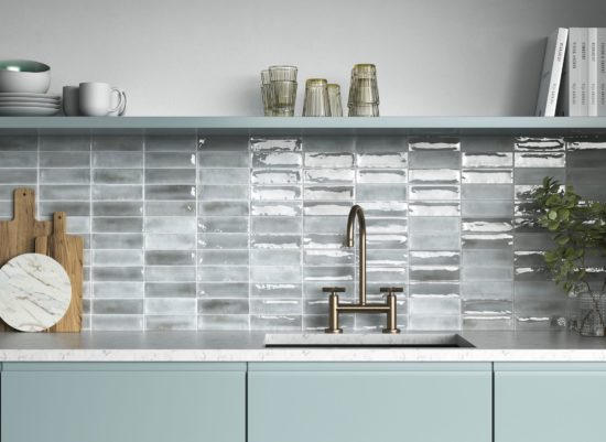 Aruba Steel Matt 2x6 | Gramercy Kitchen and Bath