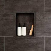 Ashen Slate Shower Niche 14.5x12 Inside | Gramercy Kitchen and Bath