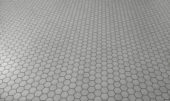 Ashland 3" Hexagon Grey Mosaic | Gramercy Kitchen and Bath