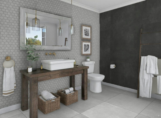 Ashland 30X30 Grey | Gramercy Kitchen and Bath