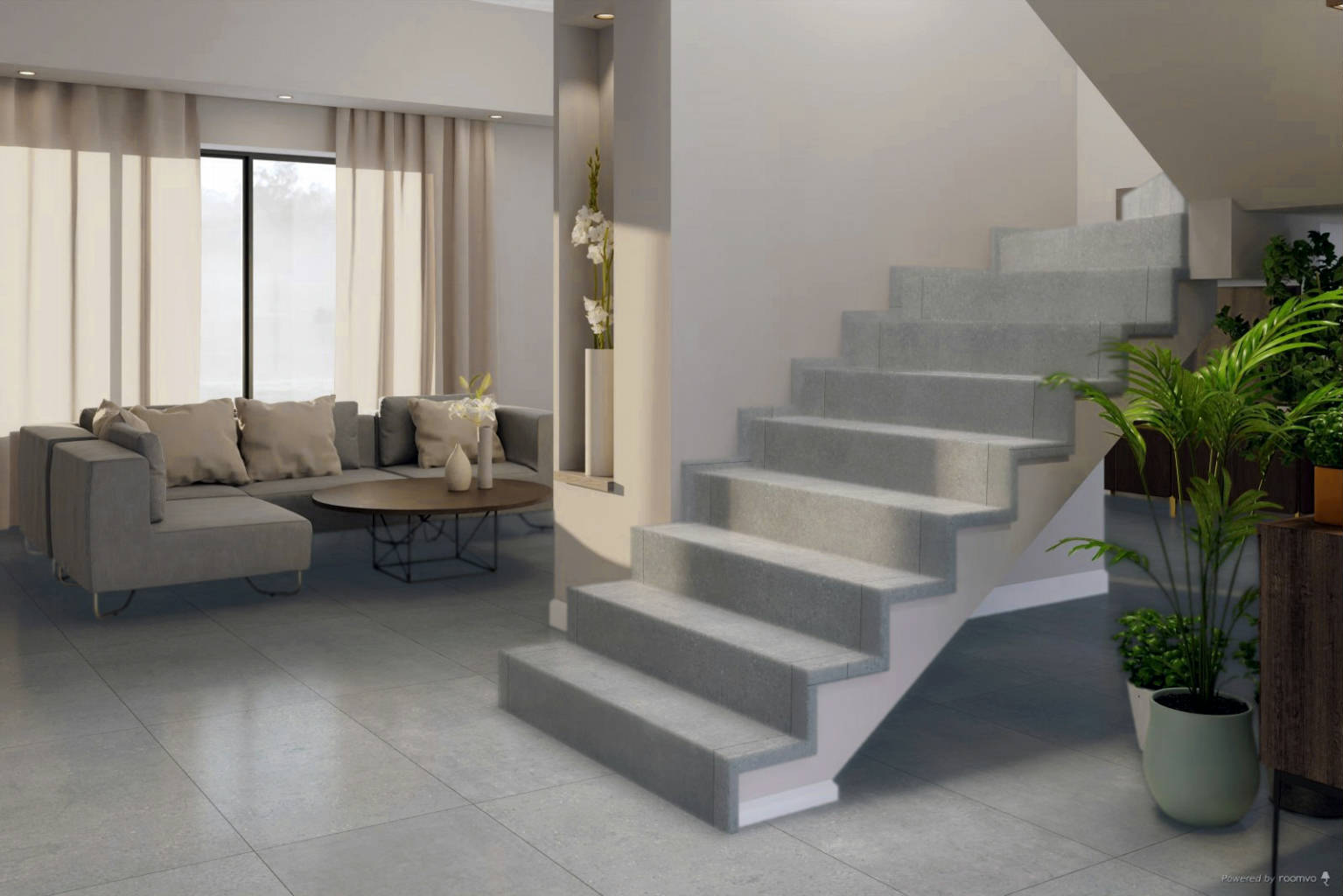 Ashland Grey 24x48 | Gramercy Kitchen and Bath