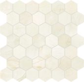 Avorio Crema 2 Hexagon Mosaic | Gramercy Kitchen and Bath