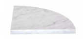 Bianco Carrara 9 Inch Shelf | Gramercy Kitchen and Bath