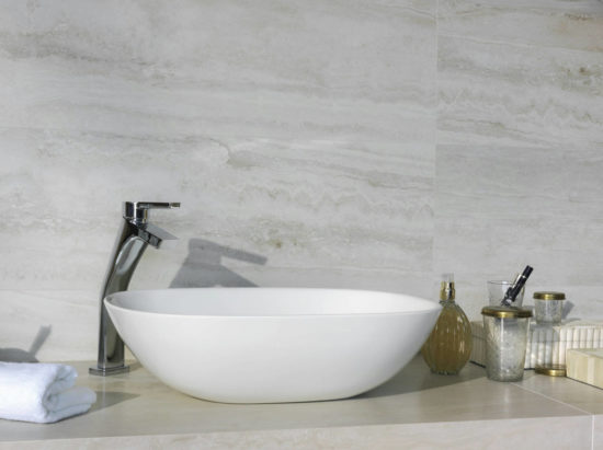 Bianco Navona Matte 12X24 | Gramercy Kitchen and Bath