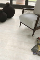 Bianco Navona Polished 12X24 | Gramercy Kitchen and Bath
