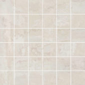 Bianco Navona Polished 2X2 Mosaic | Gramercy Kitchen and Bath