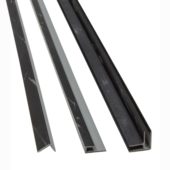 Black Ice 94" Trim Kit, 2 Inside Comers, 2 J Trims,  2 L Trims | Gramercy Kitchen and Bath