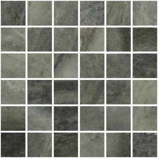 Carbon 2X2 Mosaic | Gramercy Kitchen and Bath