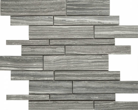 Carbon Random Strip | Gramercy Kitchen and Bath