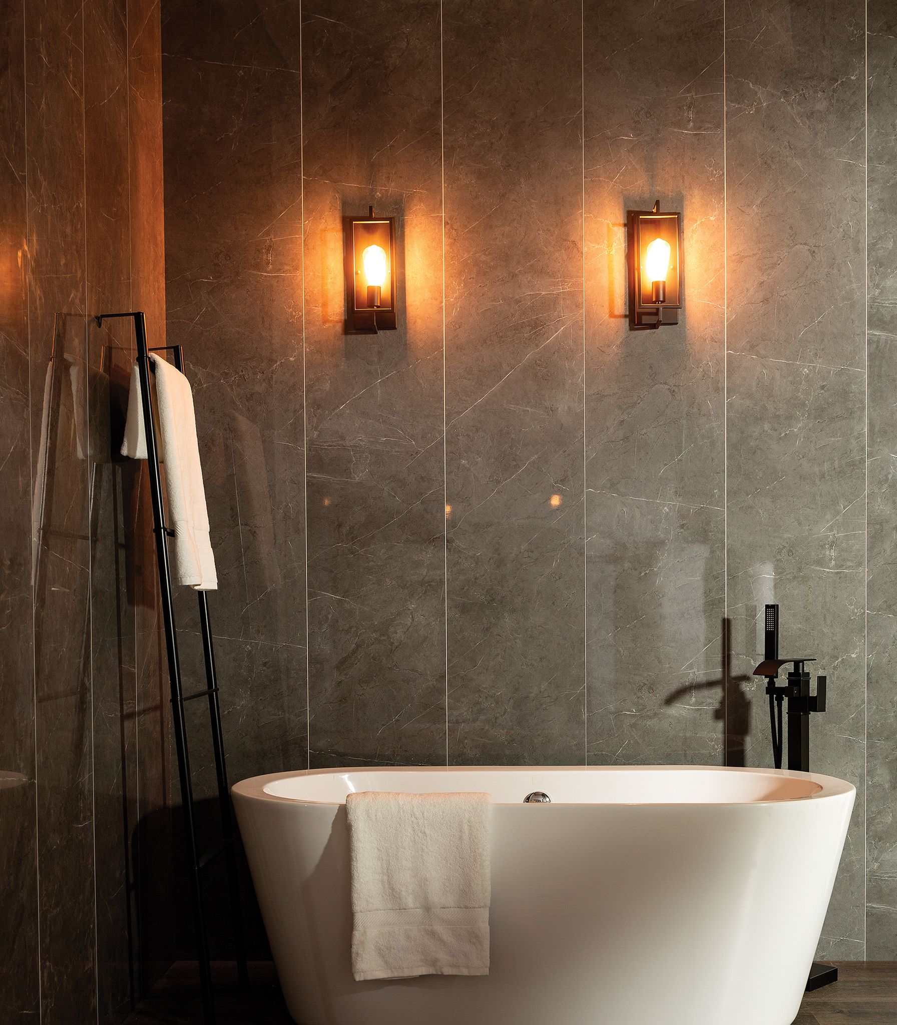 Carpantian Gloss Wall Panel 24x48 | Gramercy Kitchen and Bath