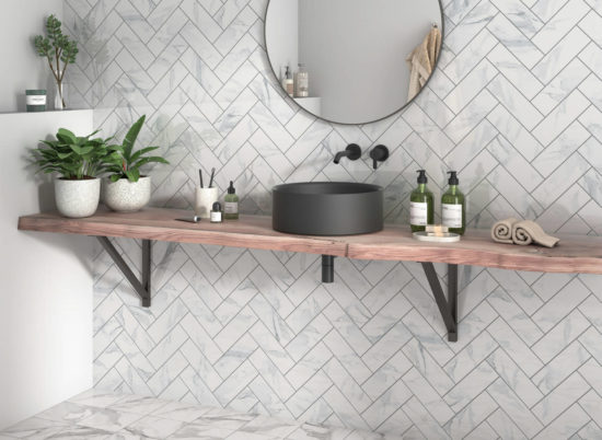 Carrara 3x9" Carrara | Gramercy Kitchen and Bath
