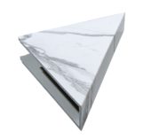 Carrara Marble Shower Shelf 14.56x7.12x2 | Gramercy Kitchen and Bath