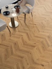 Chevron Cognac Oak | Gramercy Kitchen and Bath