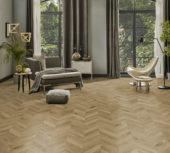 Chevron Kaya Oak Wellington | Gramercy Kitchen and Bath