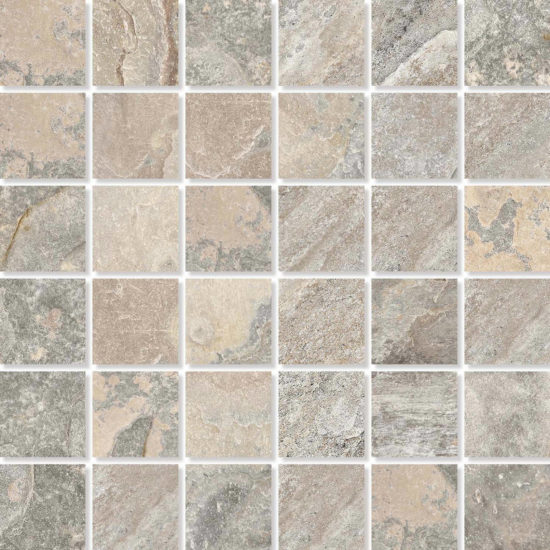 Chitwan Gris 2X2 Mosaic | Gramercy Kitchen and Bath