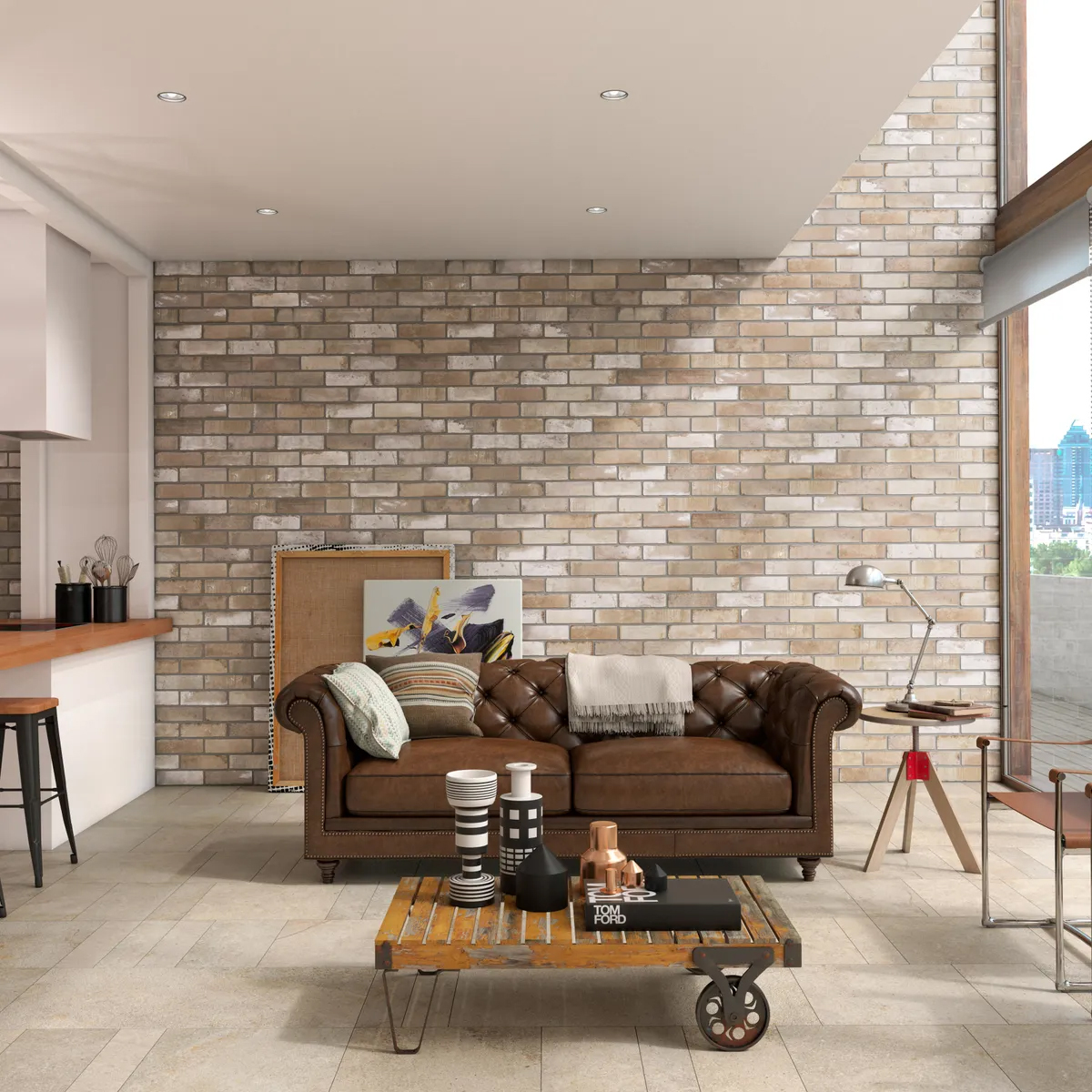 Cinnamon Field Tile 2 | Gramercy Kitchen and Bath